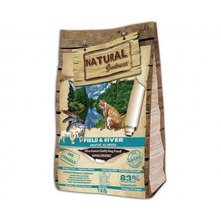 NATURAL GREATNESS FIELD RIVER -CHATS ADULTES TOUTES RACES- 2KG