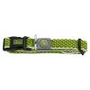 COLLIER FLUO VERT taille S